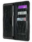Чехол кошелек для iPhone 11max pro кроко черный