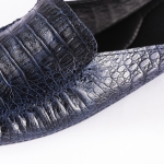 Мужская домашняя обувь  FAMILY кроко синий, размер 41-46