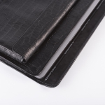 Чехол конверт с карманом Alexander для Macbook 13"  черный кроко